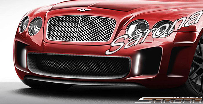 Custom Bentley GTC  Convertible Front Bumper (2003 - 2009) - $2900.00 (Part #BT-006-FB)